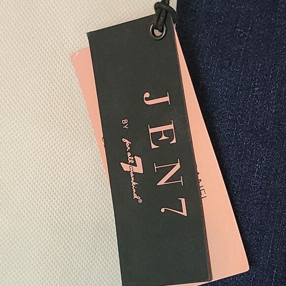 New JEN 7 For All Mankind Women's (24) Blue Legging Ankle Stretch Jeans $99 - Picture 12 of 13